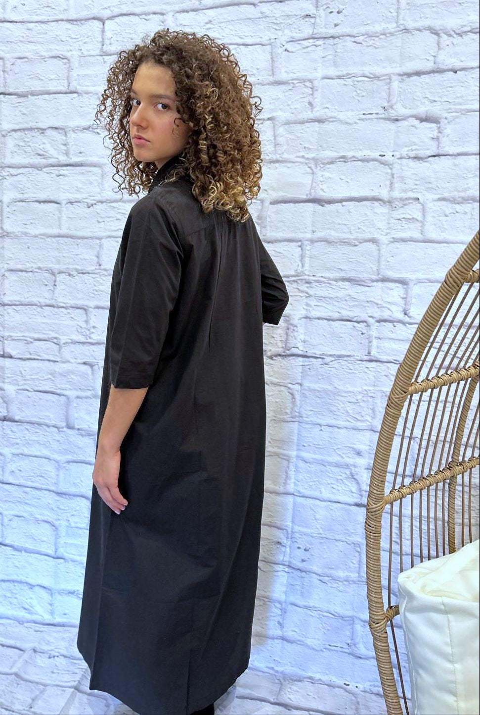 The Poplin Maxi Dress