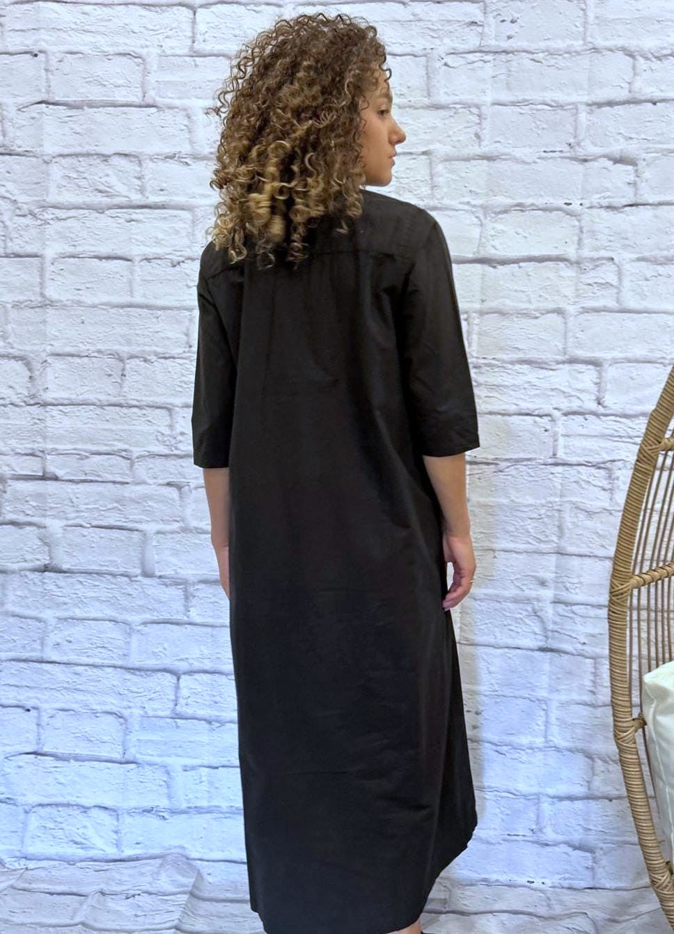 The Poplin Maxi Dress